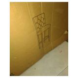 Canglong Tufted Kitchen counter bar stool black Canglong Tufted Kitchen counter bar stool black