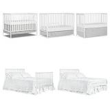 Dream On Me Synergy 5-in-1 Convertible Crib in White, Greenguard Gold Certified Dream On Me Synergy 5-in-1 Convertible Crib in White, Greenguard Gold Certified