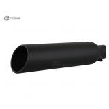 Fedar Black 2.5 Inlet 4 Outlet 18 Rolled End Angle Cut Truck Exhaust Tip Tail Pipe Fedar Black 2.5 Inlet 4 Outlet 18 Rolled End Angle Cut Truck Exhaust Tip Tail Pipe