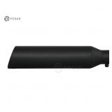 Fedar Black 2.5 Inlet 4 Outlet 18 Rolled End Angle Cut Truck Exhaust Tip Tail Pipe Fedar Black 2.5 Inlet 4 Outlet 18 Rolled End Angle Cut Truck Exhaust Tip Tail Pipe
