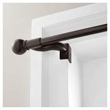 Maytex 6099 Easy to Install Adjustable Tension Decorative Window Curtain Rod, 48 inches to 84 inches, Oil Rubbed Bronze Maytex 6099 Easy to Install Adjustable Tension Decorative Window Curtain Rod, 48 inches to 84 inches, Oil Rubbed Bronze