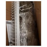 White Metal Over The Door Storage Rack White Metal Over The Door Storage Rack