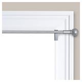 Maytex 6099 Easy to Install Adjustable Tension Decorative Window Curtain Rod, 48 inches to 84 inches, Brushed Nickel Maytex 6099 Easy to Install Adjustable Tension Decorative Window Curtain Rod, 48 inches to 84 inches, Brushed Nickel