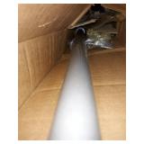 Maytex 6099 Easy to Install Adjustable Tension Decorative Window Curtain Rod, 48 inches to 84 inches, Brushed Nickel Maytex 6099 Easy to Install Adjustable Tension Decorative Window Curtain Rod, 48 inches to 84 inches, Brushed Nickel