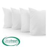 BioPEDIC - 38680 4-Pack Bed Pillows with Built-In Ultra-Fresh Anti-Odor Technology, Standard Size, White BioPEDIC - 38680 4-Pack Bed Pillows with Built-In Ultra-Fresh Anti-Odor Technology, Standard Size, White