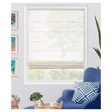 CHICOLOGY Roman Shades for Windows , Roman Window Shades , Roman Shades , Window Treatments , Window Shades for Home , Window Shade , 31" W X 64" H , Pacific White (Semi-Sheer/Light Filtering) CHICOLOGY Roman Shades for Windows , Roman Window Shades , Roman Shades , Window Treatments , Window Shades for Home , Window Shade , 31" W X 64" H , Pacific White (Semi-Sheer/Light Filtering)