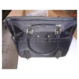 Kenneth Cole Reaction Runway Call Nylon-Twill Laptop & Tablet Business Travel, Black Wheeled Tote, One Size Kenneth Cole Reaction Runway Call Nylon-Twill Laptop & Tablet Business Travel, Black Wheeled Tote, One Size