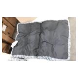 Amazon Basics Pet Dog Bed Pad, 29 x 21 x 3 Inch - Small, Gray Swirl Amazon Basics Pet Dog Bed Pad, 29 x 21 x 3 Inch - Small, Gray Swirl