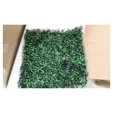 Kdgarden 12PCS 20"x20" Artificial Boxwood Panels Topiary Hedge Plant UV Protected Faux Grass Wall Greenery Mats for Outdoor Garden Fence Backyard and Indoor Home Wedding Decoration, Dark Green Kdgarden 12PCS 20"x20" Artificial Boxwood Panels Topiary Hedge Plant UV Protected Faux Grass Wall Greenery Mats for Outdoor Garden Fence Backyard and Indoor Home Wedding Decoration, Dark Green