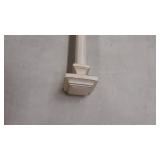 MODE Farmhouse Collection Single Curtain Rod Set with Cottage Square Finials - 36 to 72 in, White MODE Farmhouse Collection Single Curtain Rod Set with Cottage Square Finials - 36 to 72 in, White