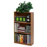 (Set of 2) Furinno Basic 3-Tier Bookcase Storage Shelves, Multiple Colors (Set of 2) Furinno Basic 3-Tier Bookcase Storage Shelves, Multiple Colors