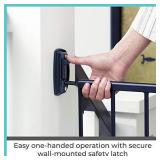 Toddleroo by North States 47.85" Wide Easy Swing & Lock Baby Gate: Ideal for Wider Areas and stairways. Hardware Mount. Fits Openings 28.68" - 47.85" Wide (31" Tall, Matte Bronze) Toddleroo by North States 47.85" Wide Easy Swing & Lock Baby Gate: Ideal for Wider Areas and stairways. Hardware Mount. Fits Openings 28.68" - 47.85" Wide (31" Tall, Matte Bronze)