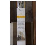 Kenney 1" Weaver Indoor/Outdoor Rust-Resistant Curtain Rod, 72-144", Brushed Nickel Kenney 1" Weaver Indoor/Outdoor Rust-Resistant Curtain Rod, 72-144", Brushed Nickel