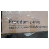 Saris Freedom Bike Hitch Car Rack, 2-Bicycle Carrier, Black Saris Freedom Bike Hitch Car Rack, 2-Bicycle Carrier, Black