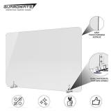 GUARDMATE | Max Stability Suction Cup Sneeze Guard | 36"W x 24"H | Premium Plexiglass Shield Restaurant Divider | Acrylic Office Desk Divider Panel | Work Space Protection Portable Plastic Barrier GUARDMATE | Max Stability Suction Cup Sneeze Guard | 36"W x 24"H | Premium Plexiglass Shield Restaurant Divider | Acrylic Office Desk Divider Panel | Work Space Protection Portable Plastic Barrier