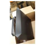 Master Flow 13 in. x 13 in. Galvanized Steel Fixed Chimney Cap in Black Master Flow 13 in. x 13 in. Galvanized Steel Fixed Chimney Cap in Black