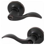 Honeywell Wave Lever Entry Door Lock, Oil Rubbed Bronze Honeywell Wave Lever Entry Door Lock, Oil Rubbed Bronze