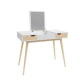 Jamesdar Blythe White Vanity Console Jamesdar Blythe White Vanity Console