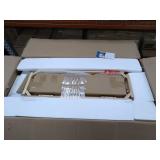Jamesdar Blythe White Vanity Console Jamesdar Blythe White Vanity Console