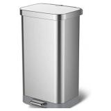 Glad Stainless Steel Step Trash Can with Clorox Odor Protection | Large Metal Kitchen Garbage Bin with Soft Close Lid, Foot Pedal and Waste Bag Roll Holder, 20 Gallon, All Stainless Glad Stainless Steel Step Trash Can with Clorox Odor Protection | Large Metal Kitchen Garbage Bin with Soft Close Lid, Foot Pedal and Waste Bag Roll Holder, 20 Gallon, All Stainless