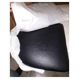 Stainless Steel Hercules Clear Coated X Black Cushion Stainless Steel Hercules Clear Coated X Black Cushion