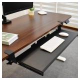 Seville Classics Air lift 360 Clamp-On Extra-wide under Desk Sliding Ball-Bearing Keyboard Tray Seville Classics Air lift 360 Clamp-On Extra-wide under Desk Sliding Ball-Bearing Keyboard Tray