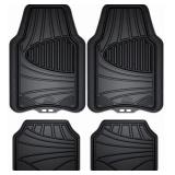 Armor All 78840ZN Black All Season Rubber Floor Mats Armor All 78840ZN Black All Season Rubber Floor Mats