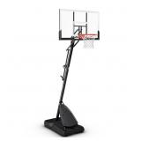 Spalding 54" Shatter-proof Polycarbonate Exactaheight® Portable Basketball Hoop Spalding 54" Shatter-proof Polycarbonate Exactaheight® Portable Basketball Hoop