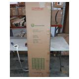 ORE International R530-4 4-Panel Room Divider, Black ORE International R530-4 4-Panel Room Divider, Black
