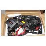 RUGCEL 12000lb Waterproof Electric Synthetic Rope Winch with Hawse Fairlead, Wired Handle and 2 Wireless Remote