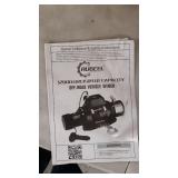 RUGCEL 12000lb Waterproof Electric Synthetic Rope Winch with Hawse Fairlead, Wired Handle and 2 Wireless Remote