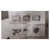 GOOSH 14 ft Inflatable Movie Projection Screens Indoor and Outdoor Party Theater Screen Blow up Mega Movie Projector Screen with Carry Bag for Front and Rear Projection