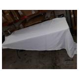 Sealskin Extra Long Hookless Shower Curtain 78 x 72 Inch Coloris Off-White Cotton