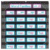 Teacher Created Resources Chalkboard Brights 7 Pocket Chart (20742), 28 x 28 in