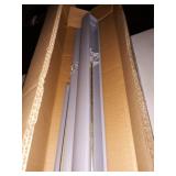 Chicology Gray Cordless Room Darkening Vinyl Mini Blind with 1 in. Slats 35 in. W x 36 in. L, Gray (Commercial Grade)