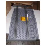 IndestrucTable Classic Personal Folding Table, 30 x 20 x 25 to 28 High, Charcoal