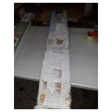 Cordless Gii Madera Falsa 2" Faux Wood Plantation Blind, 48x64