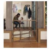 Evenflo Farmhouse Collection Position & Lock Tall Pressure Mount Gate