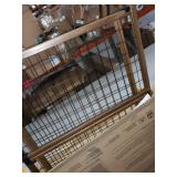 Evenflo Farmhouse Collection Position & Lock Tall Pressure Mount Gate