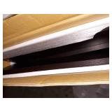 Classic Computer Desk with Multiple Drawers Brown - Techni Mobili