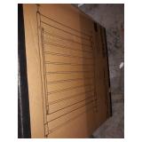 Munchkin Easy Close Pressure Mounted Baby Gate for Stairs, Hallways and Doors, Walk Through with Door, Metal, White