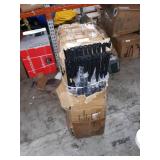 Flash Furniture Hercules Series Plastic Folding Chair - Black - 10 Pack 650LB Weight Capacity Comfortable Event Chair-Lightweight Folding Chair