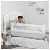 Regalo Swing Down 54-Inch Extra Long Bed Rail Guard, with Reinforced Anchor Safety System
