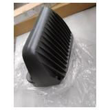 LED Wall Pack with Dusk-to-Dawn Photocell, 60W Waterproof Outdoor Commercial Lighting Fixture,