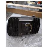 LED Wall Pack with Dusk-to-Dawn Photocell, 60W Waterproof Outdoor Commercial Lighting Fixture,