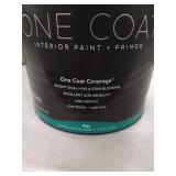 PPG Glidden GLOIN10WB01 1 Coat Interior Latex Flat White Pastel Base Paint - 1 Gallon