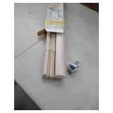 Cordless Gii Morningstar 1" Light Filtering Mini Blind, 46x64