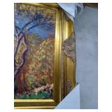 Claude Monet View of Salis in ornate Gold Frame 20" x 24"