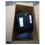 RESPAWN Fortnite Black Traditional Swivel Desk Chair Black with orange trim