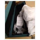 Christopher Knight Home Harper Fabric Storage Ottoman, Teal